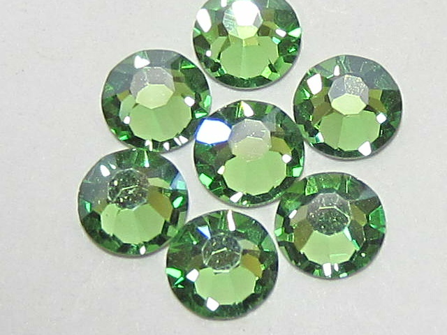 72 pcs. 20ss PERIDOT MYSTIQUE (maxima) FLATBACK PRECIOSA Rhinestones